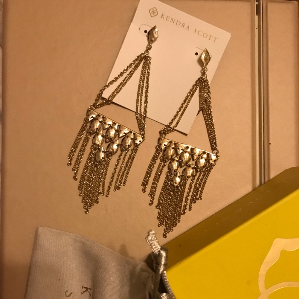 Kendra Scott Gold Earings